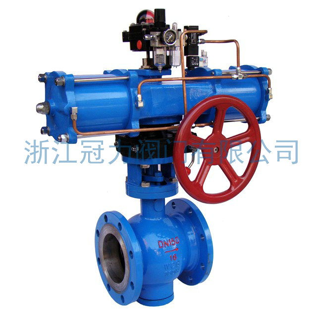 法蘭式V型球閥產品所具備的特點?