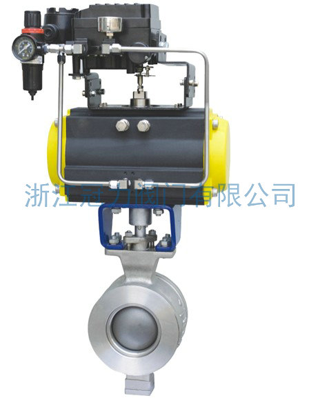 V型球閥的內部結構及工作原理