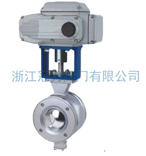 電動V型球閥的作用是什么?